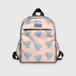 Детский рюкзак Слоники, цвет: 3D-принт