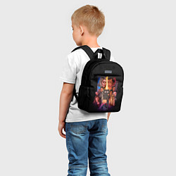 Детский рюкзак Команда голубой будки, цвет: 3D-принт — фото 2