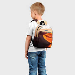 Детский рюкзак Пустыня дюна барханы, цвет: 3D-принт — фото 2