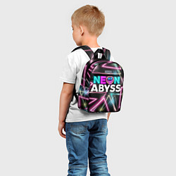 Детский рюкзак Неон - Неоновый край, цвет: 3D-принт — фото 2