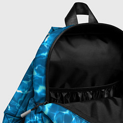 Детский рюкзак Текстура Воды Море, цвет: 3D-принт — фото 2