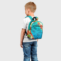 Детский рюкзак ЛЕТНИЕ КРАСКИ ТРОПИКИ, цвет: 3D-принт — фото 2