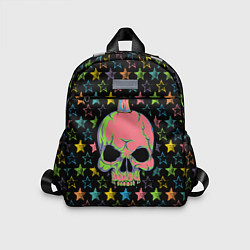 Детский рюкзак Звездный череп, цвет: 3D-принт