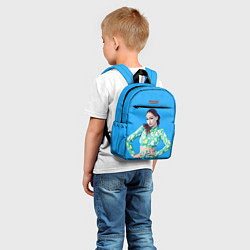 Детский рюкзак Bhad babie blue, цвет: 3D-принт — фото 2