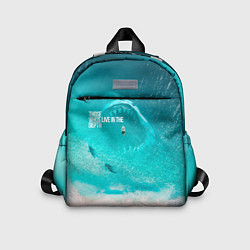 Детский рюкзак Shark in sea, цвет: 3D-принт