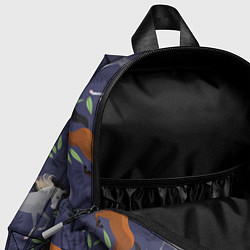 Детский рюкзак Лошадки узор, цвет: 3D-принт — фото 2