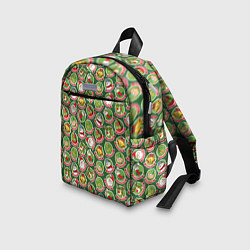 Детский рюкзак Новогодние Персонажи, цвет: 3D-принт — фото 2