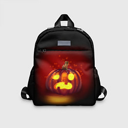 Детский рюкзак Тыква фонарь, цвет: 3D-принт