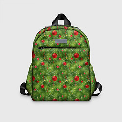 Детский рюкзак Зелёная Ёлка, цвет: 3D-принт