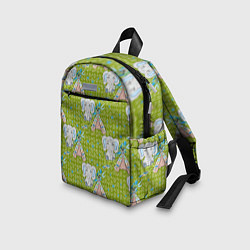 Детский рюкзак Слоник и вигвам, цвет: 3D-принт — фото 2
