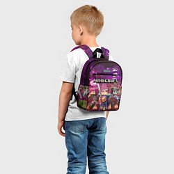 Детский рюкзак MINECRAFT ГЕРОИ ПРОТИВ ЗЛА, цвет: 3D-принт — фото 2