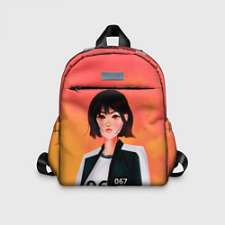 Детский рюкзак Красавица 067, цвет: 3D-принт