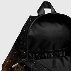 Детский рюкзак ТЫКВА КОСМОНАВТ SPACE HALLOWEEN, цвет: 3D-принт — фото 2