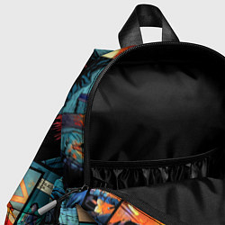 Детский рюкзак Ведьмак The Witcher комикс, цвет: 3D-принт — фото 2