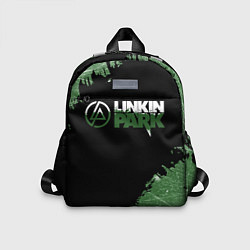 Детский рюкзак Линкин Парк в стиле Гранж Linkin Park, цвет: 3D-принт
