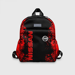 Детский рюкзак NISSAN RED, цвет: 3D-принт