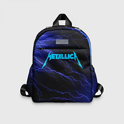 Детский рюкзак METALLICA BLUE FLASH МЕТАЛЛИКА СИНИЕ МОЛНИИ