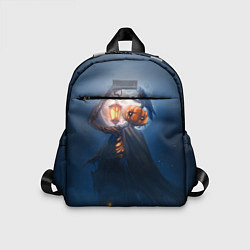 Детский рюкзак ТЫКВИННЫЙ МОНСТР В ТУМАНЕ ХЕЛЛОУИН, цвет: 3D-принт