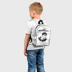 Детский рюкзак БЕРСЕРК ИЛЛЮСТРАЦИЯ BERSERK, цвет: 3D-принт — фото 2