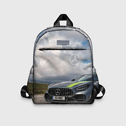 Детский рюкзак Mercedes V8 Biturbo Racing Team AMG, цвет: 3D-принт