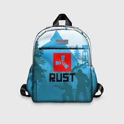Детский рюкзак Выживалка Раст, цвет: 3D-принт