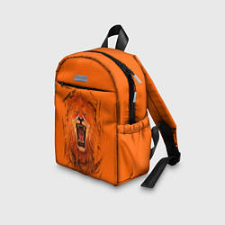 Детский рюкзак ЛЕВ СКВОЗЬ ТКАНЬ, цвет: 3D-принт — фото 2