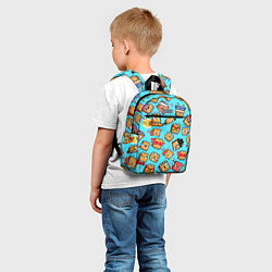 Детский рюкзак PAPER BAG CAT TOCA BOCA TOCA LIFE WORLD, цвет: 3D-принт — фото 2