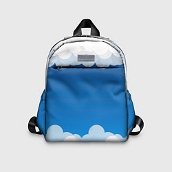 Детский рюкзак Полёт в облаках, цвет: 3D-принт