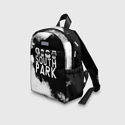 Детский рюкзак Все пацаны на черном фоне Южный Парк, цвет: 3D-принт — фото 2