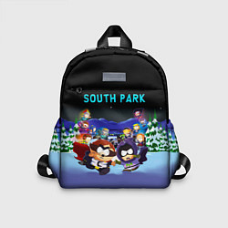 Детский рюкзак Енот и его команда - противостояние Южный Парк, цвет: 3D-принт
