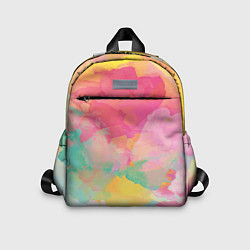 Детский рюкзак Радужная акварель, цвет: 3D-принт