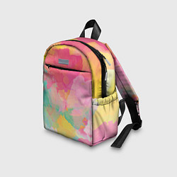 Детский рюкзак Радужная акварель, цвет: 3D-принт — фото 2