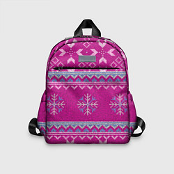 Детский рюкзак Свитер со снежинками