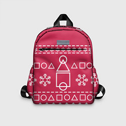 Детский рюкзак Новогодний Ojingeo geim, цвет: 3D-принт
