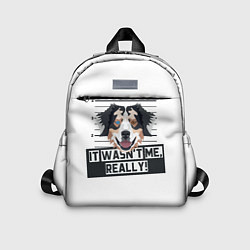 Детский рюкзак Австралийская Овчарка Australian Shepherd, цвет: 3D-принт