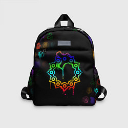 Детский рюкзак МЕЛИОДАС 7 СМЕРТНЫХ ГРЕХОВ ЦВЕТНОЙ, цвет: 3D-принт