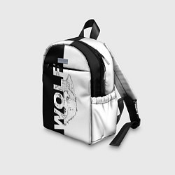 Детский рюкзак WOLF Волк, цвет: 3D-принт — фото 2