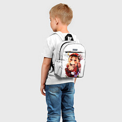 Детский рюкзак Милая Кли дуется геншин импакт, цвет: 3D-принт — фото 2