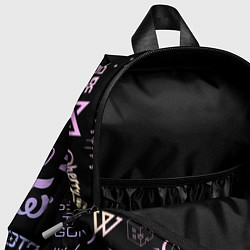 Детский рюкзак K-pop лого исполнителей, цвет: 3D-принт — фото 2