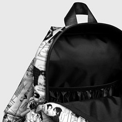 Детский рюкзак Танджиро Камадо на манге, цвет: 3D-принт — фото 2