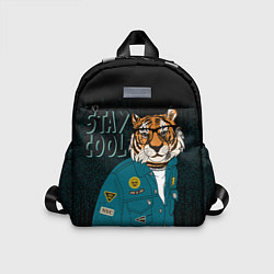 Детский рюкзак Крутой фурри тигр, цвет: 3D-принт