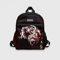 Детский рюкзак Злой тигр нападает, цвет: 3D-принт