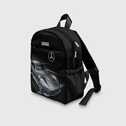 Детский рюкзак Mercedes-Benz motorsport black, цвет: 3D-принт — фото 2