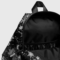 Детский рюкзак НОВОГОДНИЙ БЕЛЫЙ ТИГР 2022, цвет: 3D-принт — фото 2