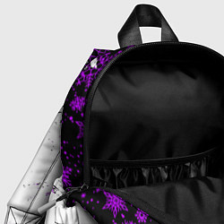 Детский рюкзак БЕЛЫЙ НОВОГОДНИЙ ТИГР 2022, цвет: 3D-принт — фото 2