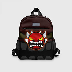 Детский рюкзак Geometry Dash: Red Demon, цвет: 3D-принт