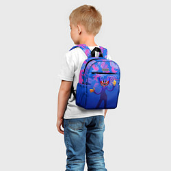 Детский рюкзак Poppy Playtime Тропические листья, цвет: 3D-принт — фото 2