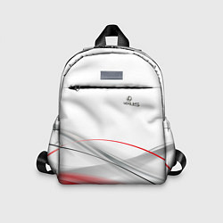 Детский рюкзак Lexus white theme, цвет: 3D-принт