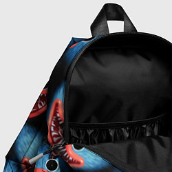 Детский рюкзак POPPY PLAYTIME ХАГИ ВАГИ ЛИЦО МОНСТРА, цвет: 3D-принт — фото 2
