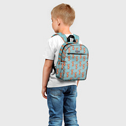Детский рюкзак Тигрята паттерн, цвет: 3D-принт — фото 2